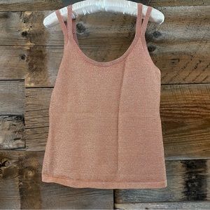 Club Monaco Top with Sparkle thread